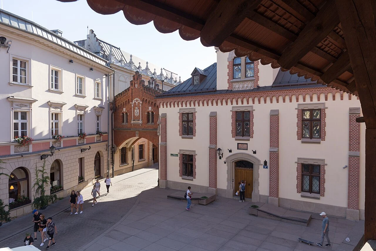 Czartoryski Museum palace building in Krakow